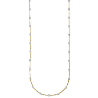 Unisex 18K Gold Necklace 18DBY1XYD18