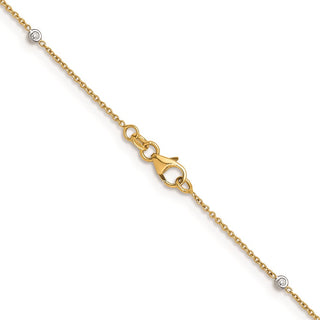 Unisex 18K Gold Necklace 18DBY1XYD18