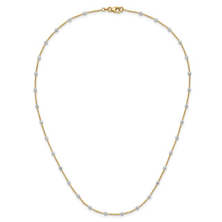 Unisex 18K Gold Necklace 18DBY1XYD18