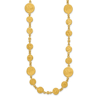 Women's 18K Gold Necklace 18HRN289YD255