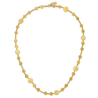 Women's 18K Gold Necklace 18HRN289YD255