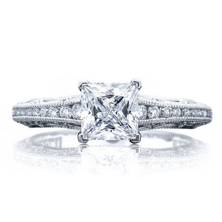 Reverse Crescent  Engagement Ring 2617PR55