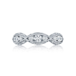 Classic Crescent  Wedding Band 2644B12