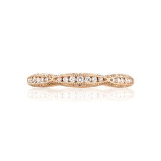 Classic Crescent  Wedding Band 2645B12