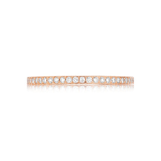 Sculpted Crescent  Wedding Band 41-15
