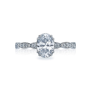 Sculpted Crescent  Engagement Ring 57-2OV75X55