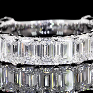 Emerald 3/4 Band Eternity Band EB364