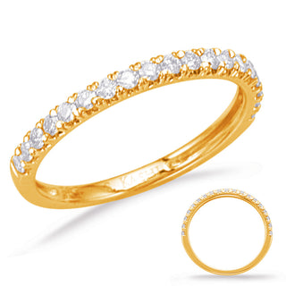Prong Set Bands Wedding Band EN7849