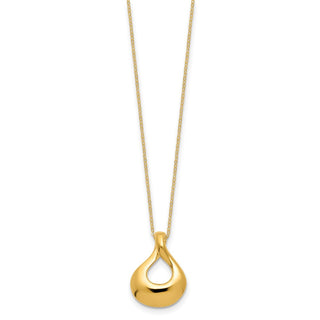 14K Gold Necklace LF1064-18