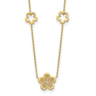 Women's 14K Gold Necklace LF1692-17