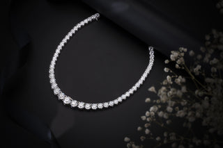 Old European Brilliant Riviera Necklace NK-02