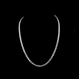 Round Tennis Necklace NK-106