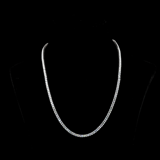Antique Cushion Tennis Necklace NK-284