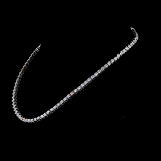 Round Tennis Necklace NK-39