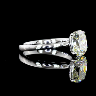 Antique Cushion Solitaire Ring RG2158