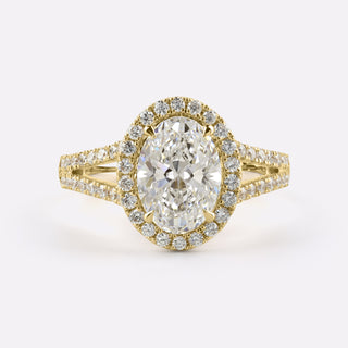 Oval Split Shank Ring RG981