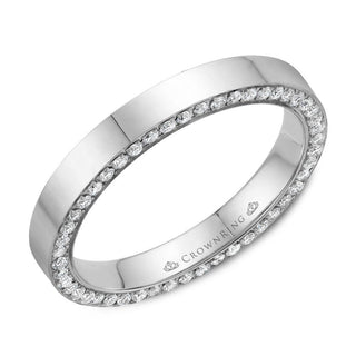 Diamond Contemporary Wedding Band WB-033D