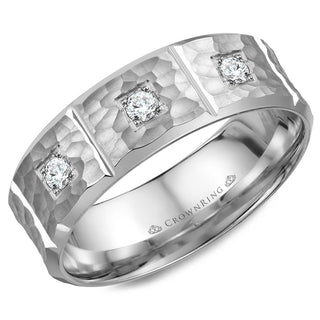 Diamond Contemporary Wedding Band WB-7968