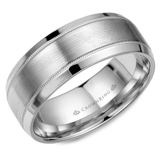 Mens Classic Wedding Band WB-8108