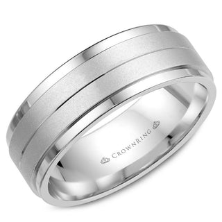 Mens Classic Wedding Band WB-8262