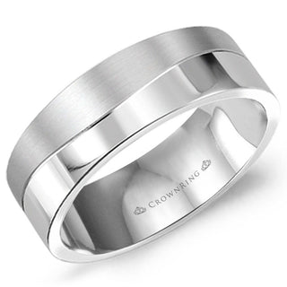 Mens Classic Wedding Band WB-9019