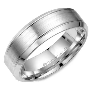 Mens Classic Wedding Band WB-9089