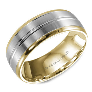 Mens Classic Wedding Band WB-9093