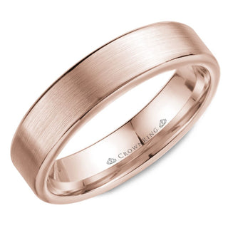 Mens Classic Wedding Band WB-9096