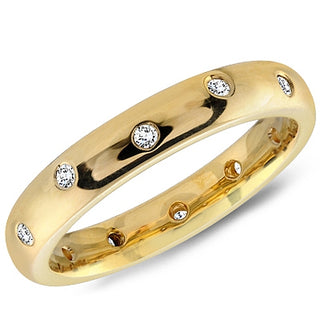 Diamond Milgrain Wedding Band WB-9345
