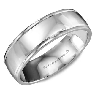 Mens Classic Wedding Band WB-9546