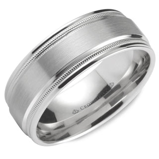 Mens Classic Wedding Band WB-9844