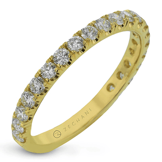 Zeghani Ladies 14k Yellow Gold Engagement Ring ZR1563