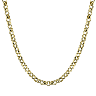 Chain Link Necklace in 18k Gold CN139