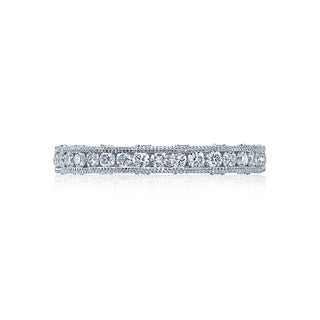 Reverse Crescent  Wedding Band HT2510B