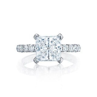 Petite Crescent  Engagement Ring HT254525