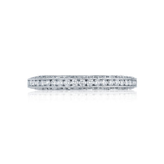 Classic Crescent  Wedding Band HT2550B12