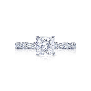 Petite Crescent  Engagement Ring HT2559