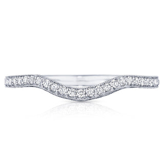 Crescent Chandelier  Wedding Band HT2562B12
