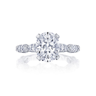Petite Crescent RoyalT  Engagement Ring HT2667