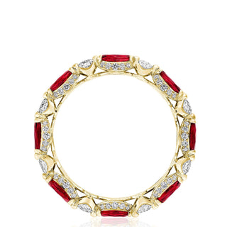Classic Crescent Eternity Wedding Band HT268165RB