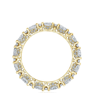 Coastal Crescent Eternity Wedding Band HT2683