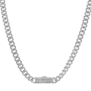 Lock Necklace in 14k Gold with Diamonds CN140