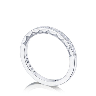 Coastal Crescent  Wedding Band P1032B