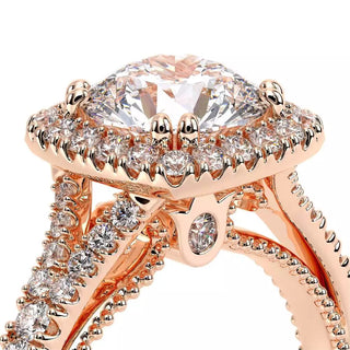 Couture 0.4ct Cushion Split Shank Engagement Ring Couture-0424Cu