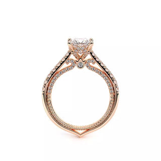 Couture 0.05ct Princess Cathedral Engagement Ring Couture-0447P