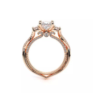 Couture 0.65ct Princess Three-Stone Engagement Ring Couture-0450P
