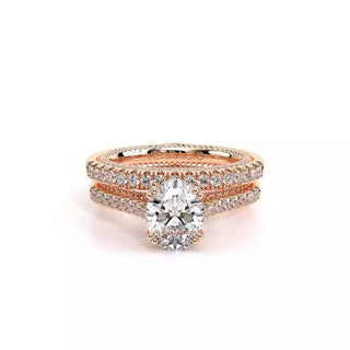 Couture 0.4ct Oval Cathedral Engagement Ring Couture-0452Ov