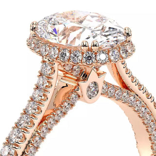 Couture 0.5ct Oval Halo Engagement Ring Couture-0482Ov