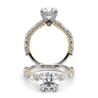Couture 1.15 Round Pave Engagement Ring Couture-0490R-2.5
