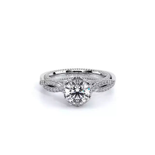Couture 0.5ct Round Floral Engagement Ring Couture-0451R
